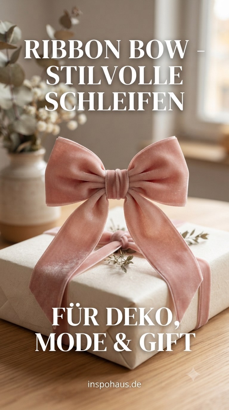 Ribbon Bow - Stilvolle Schleifen Für Deko, Mode & Gift