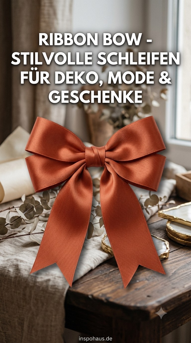Ribbon Bow - Stilvolle Schleifen Für Deko, Mode & Gift