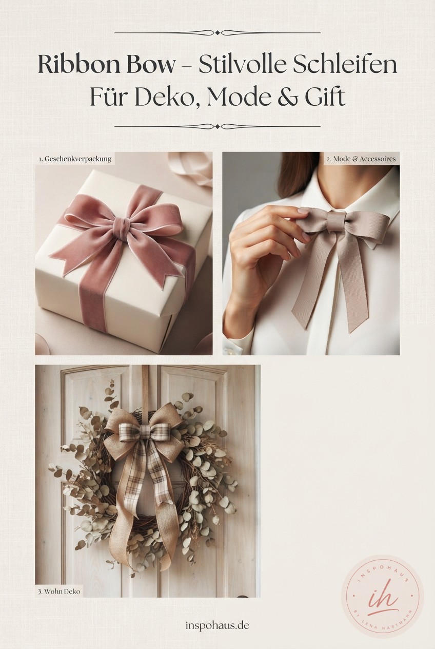 Ribbon Bow - Stilvolle Schleifen Für Deko, Mode & Gift