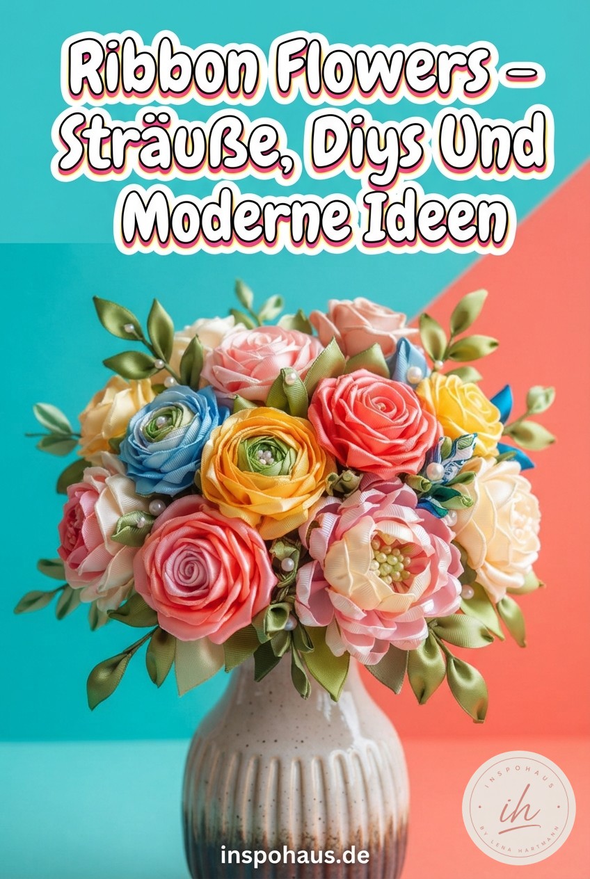Ribbon Flowers - Sträuße, Diys Und Moderne Ideen