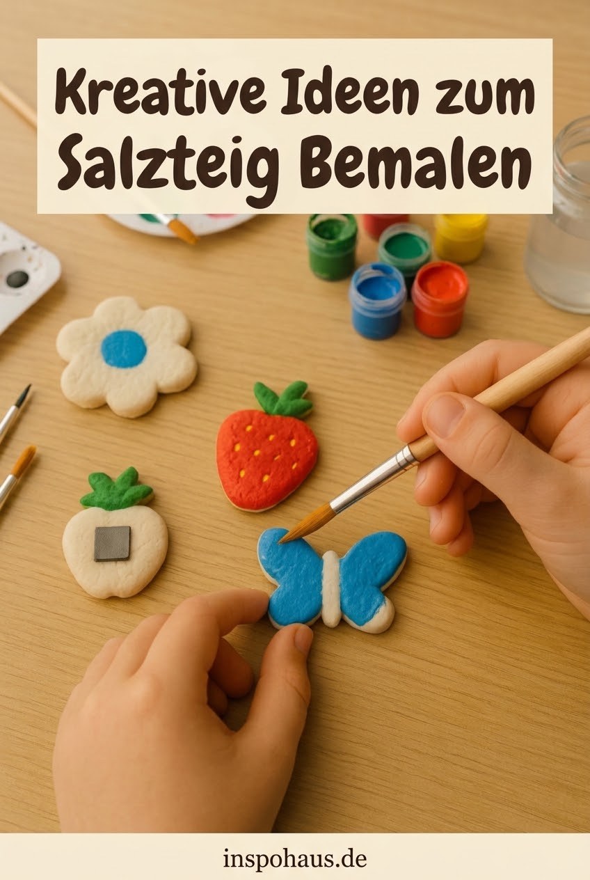 Kreative Ideen zum Salzteig Bemalen