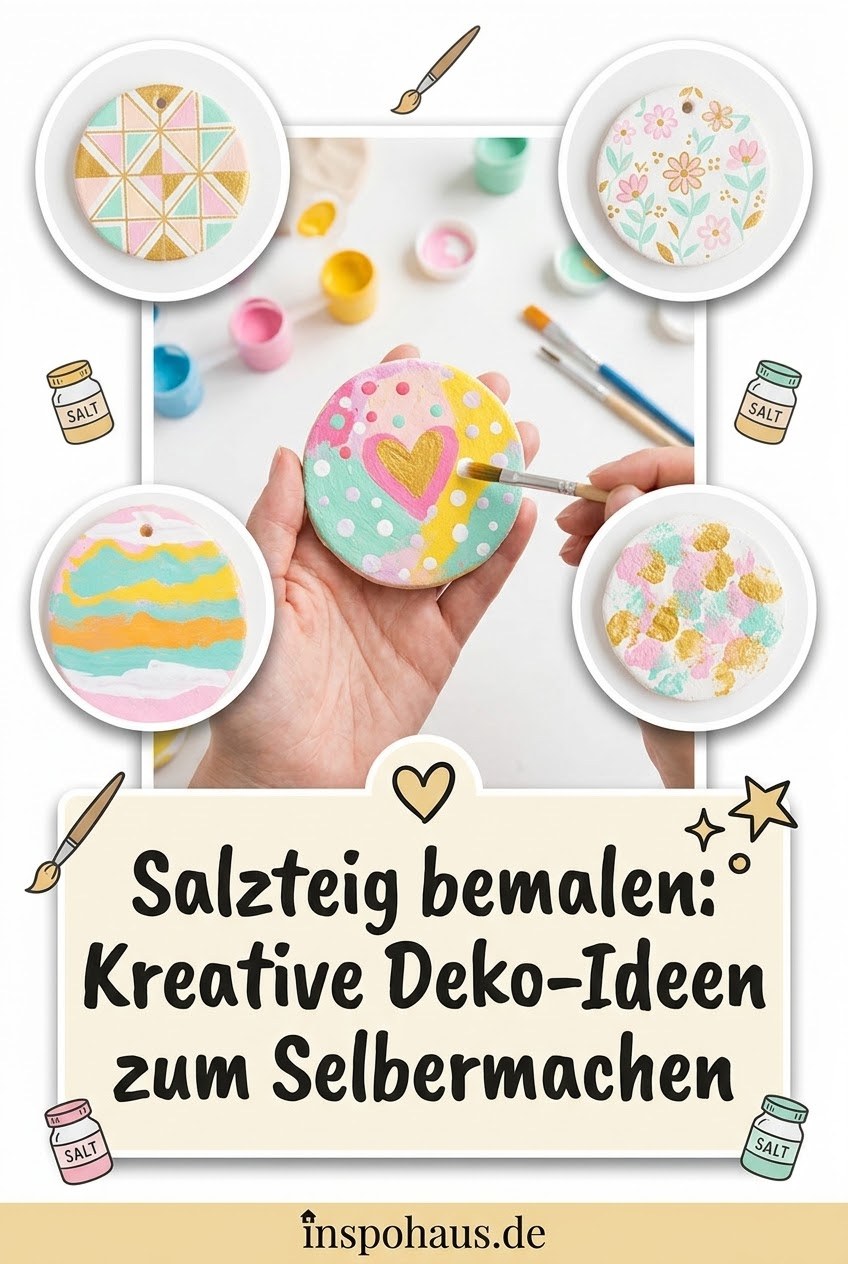 Salzteig bemalen: Kreative Deko-Ideen zum Selbermachen