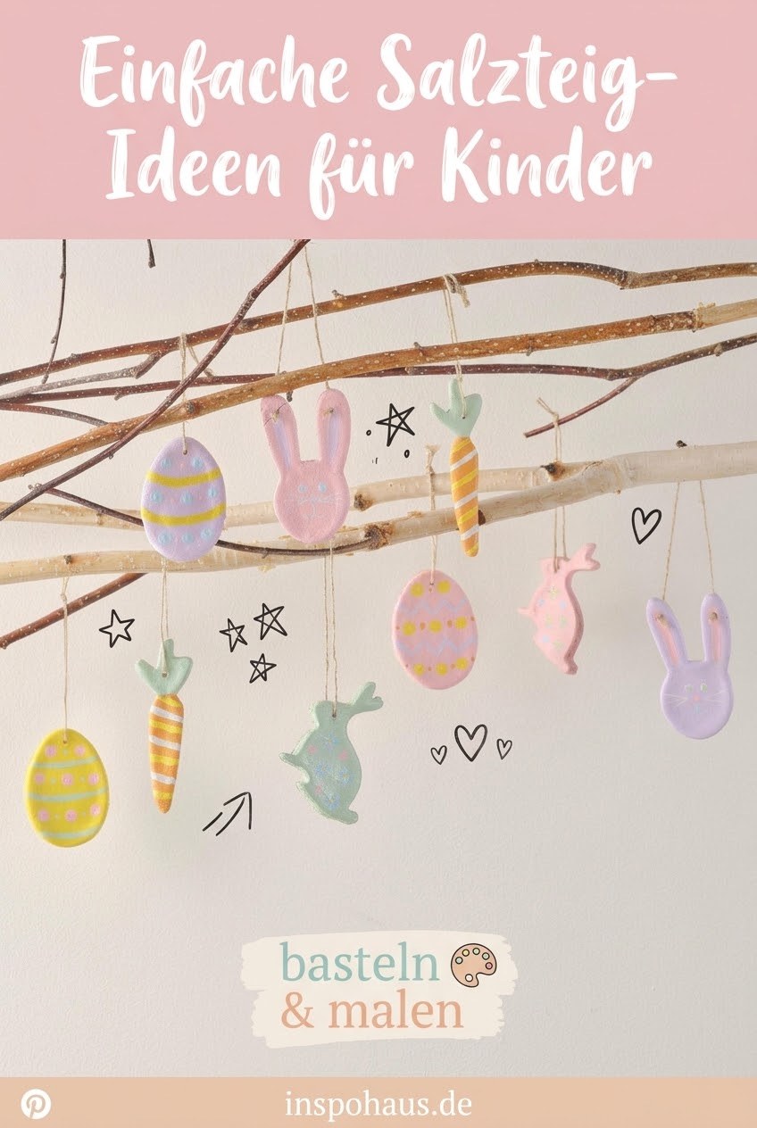 Einfache Salzteig-Ideen für Kinder