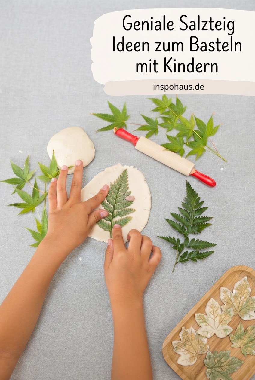 Geniale Salzteig Ideen zum Basteln mit Kindern