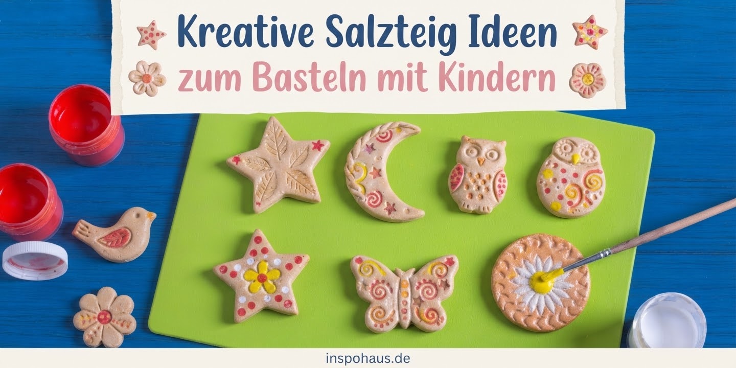 Kreative Salzteig Ideen zum Basteln mit Kindern