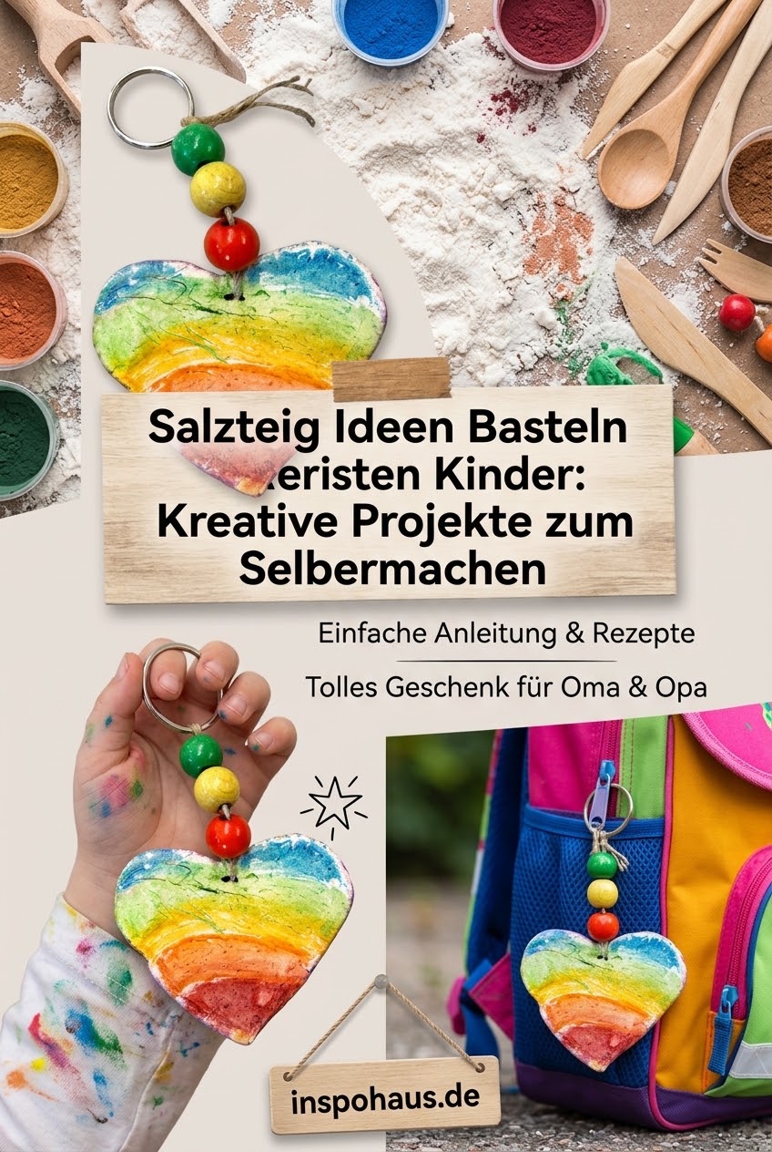 Salzteig Ideen Basteln Kinder: Kreative Projekte zum Selbermachen