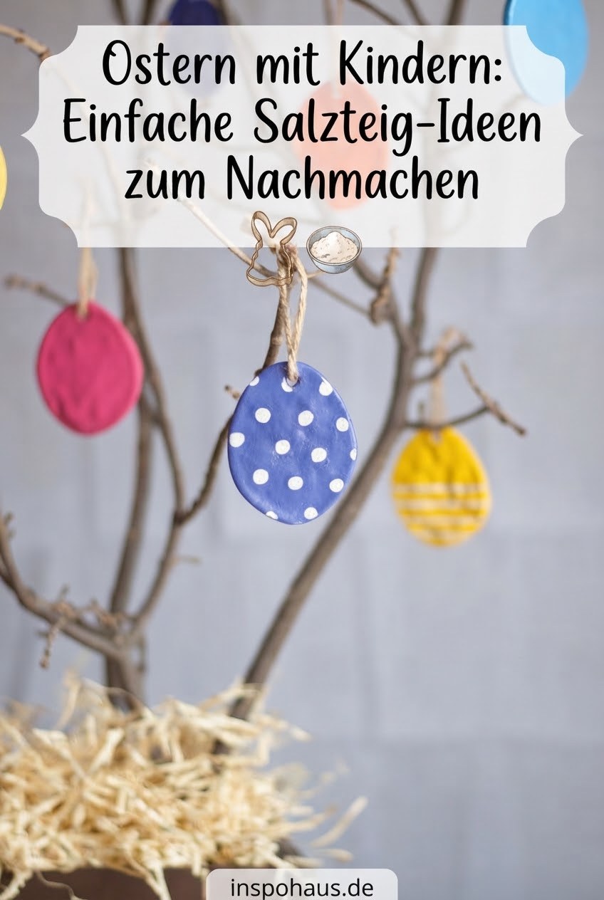 Ostern mit Kindern: Einfache Salzteig-Ideen zum Nachmachen