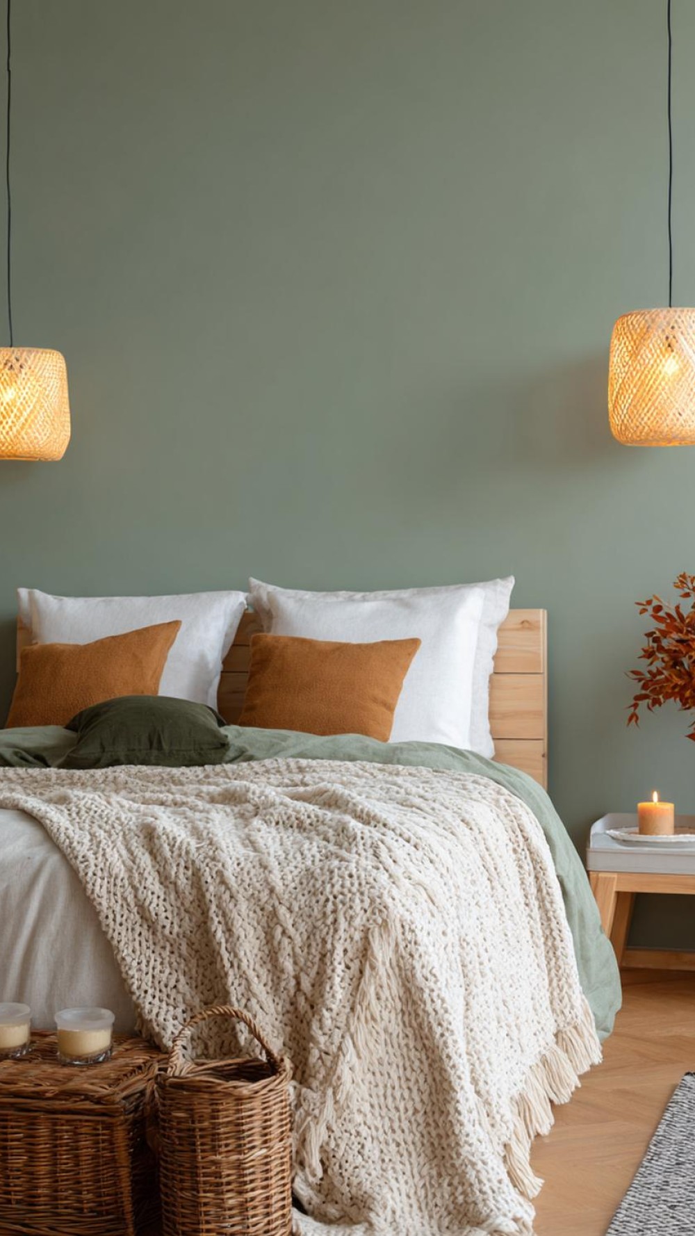 27 Wunderbare Farbakzente für das Schlafzimmer