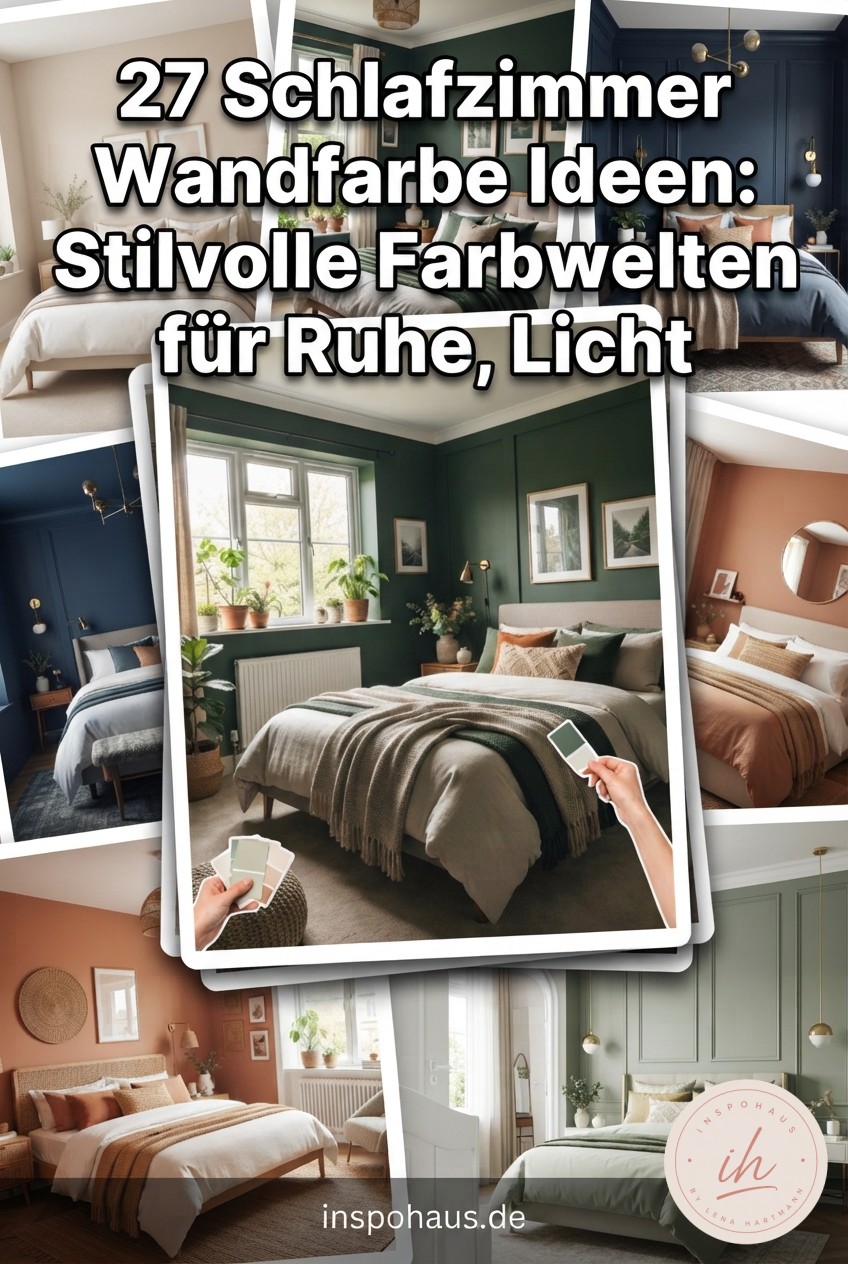 27 Schlafzimmer Wandfarbe Ideen: Stilvolle Farbwelten für Ruhe, Licht und Persönlichkeit