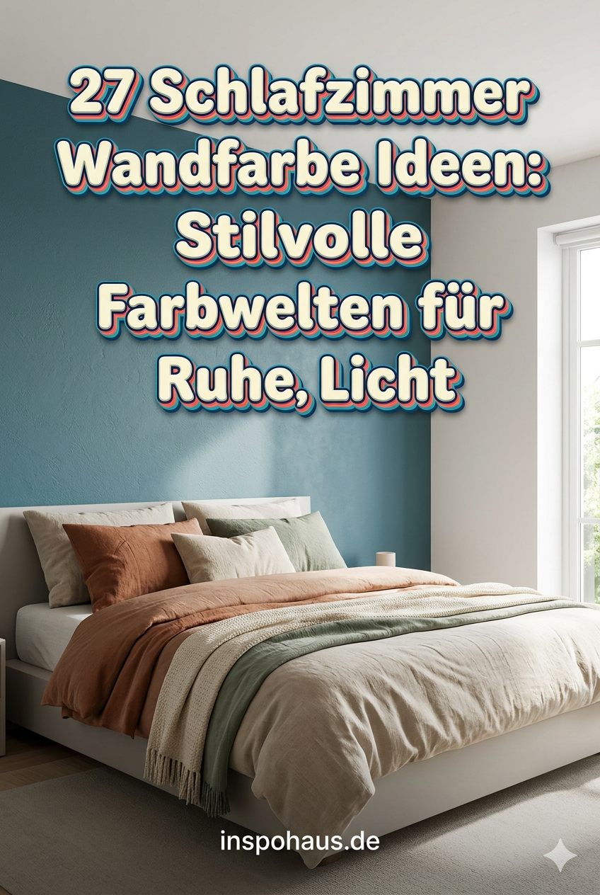 27 Schlafzimmer Wandfarbe Ideen: Stilvolle Farbwelten für Ruhe, Licht und Persönlichkeit