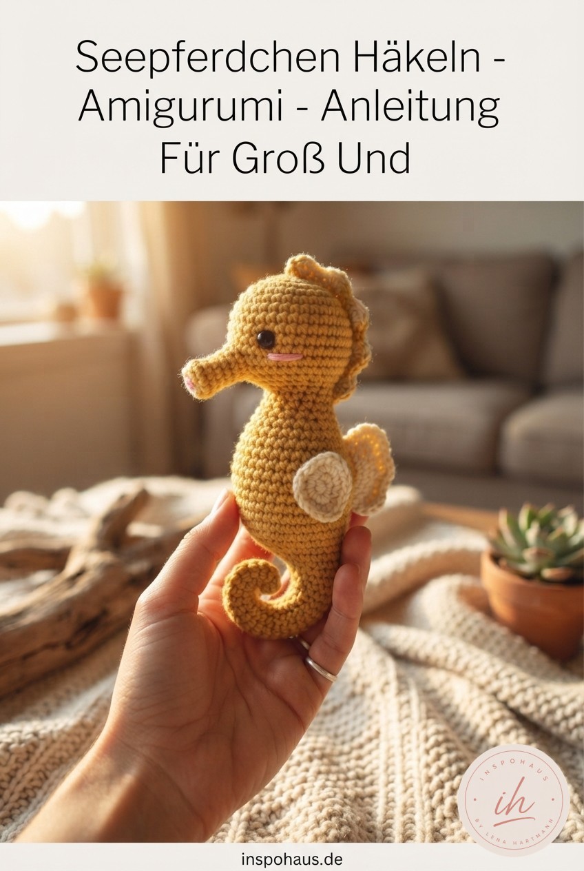 Seepferdchen Häkeln - Amigurumi - Anleitung Für Groß Und