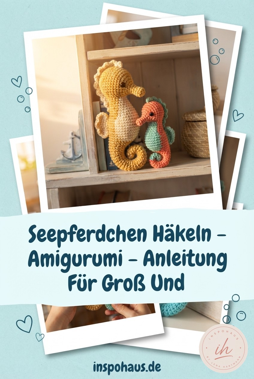 Seepferdchen Häkeln - Amigurumi - Anleitung Für Groß Und
