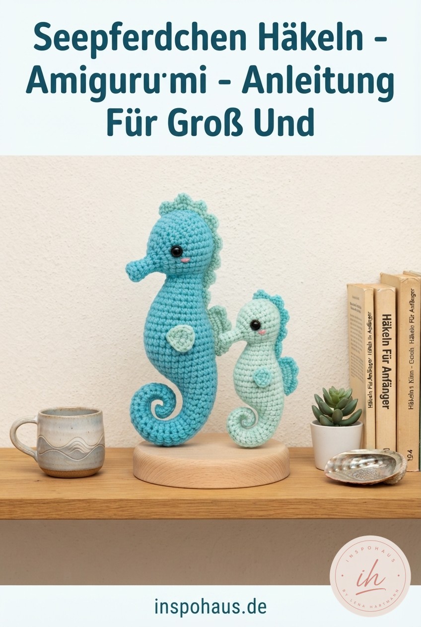 Seepferdchen Häkeln - Amigurumi - Anleitung Für Groß Und