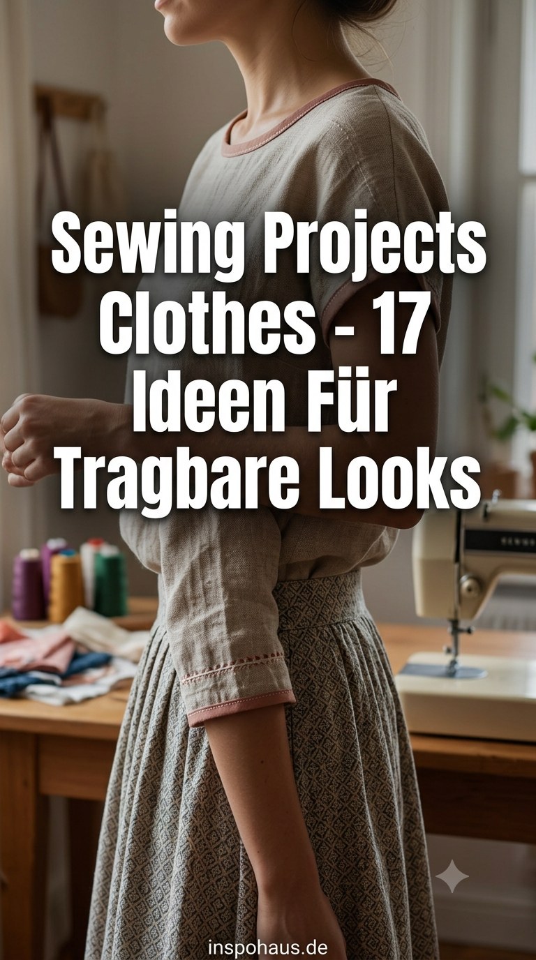 Sewing Projects Clothes - 17 Ideen Für Tragbare Looks