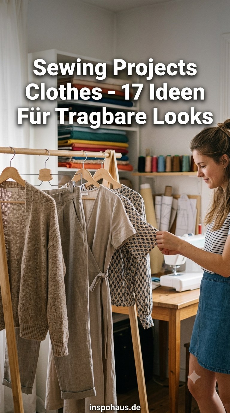 Sewing Projects Clothes - 17 Ideen Für Tragbare Looks