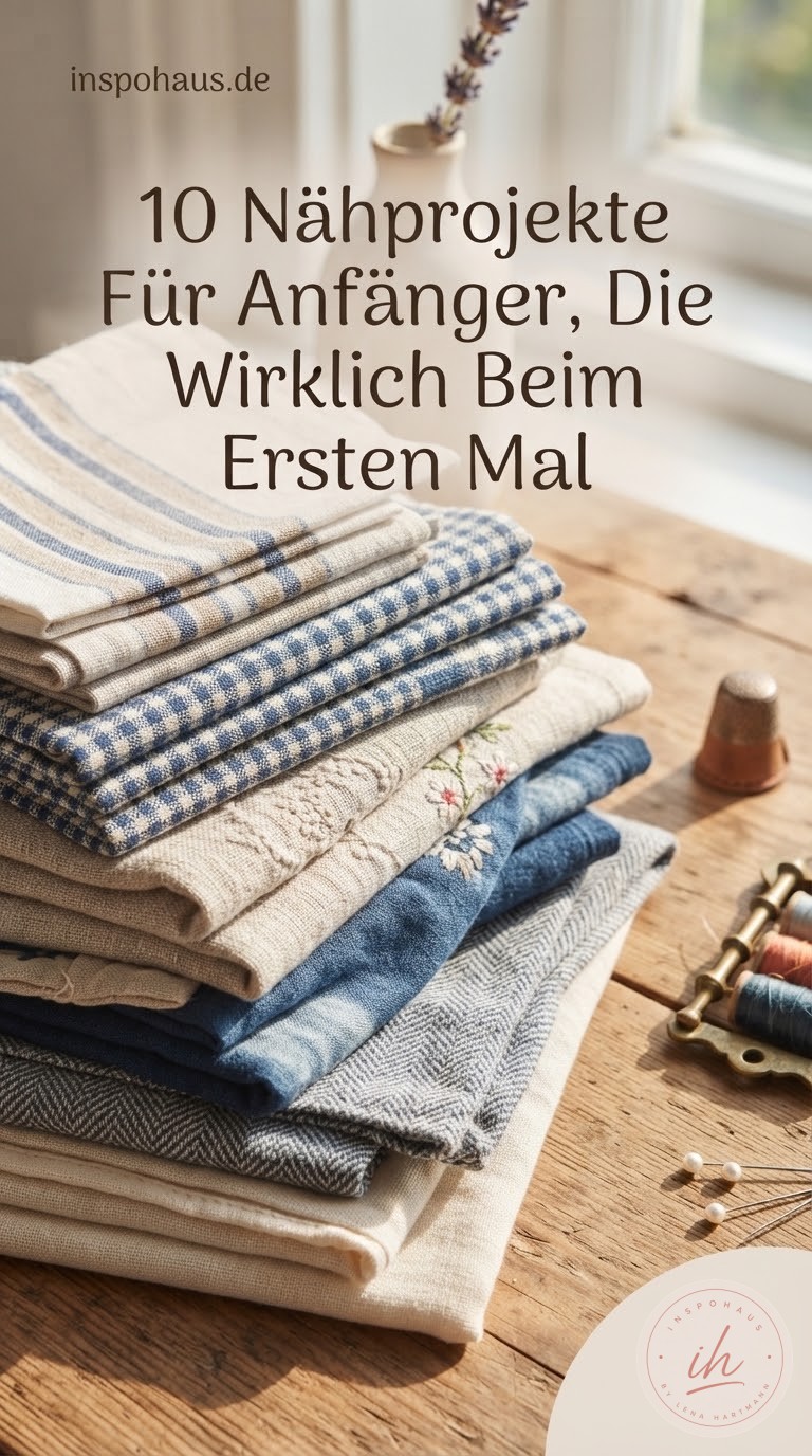 10 Nähprojekte Für Anfänger, Die Wirklich Beim Ersten Mal
