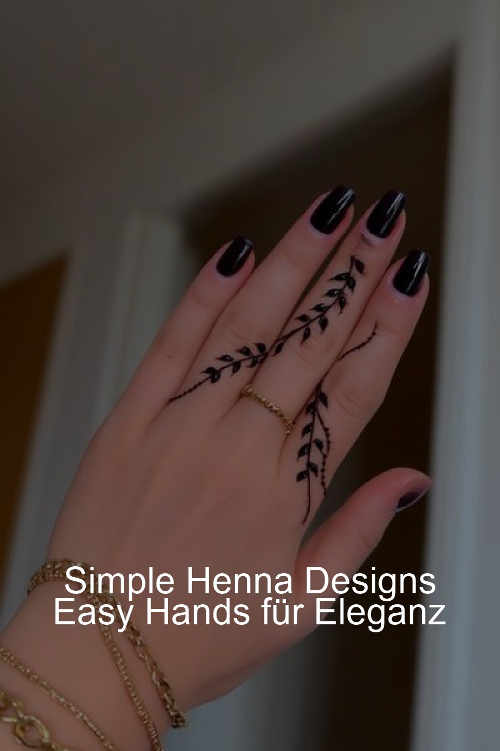 Simple Henna Designs Easy Hands für Eleganz