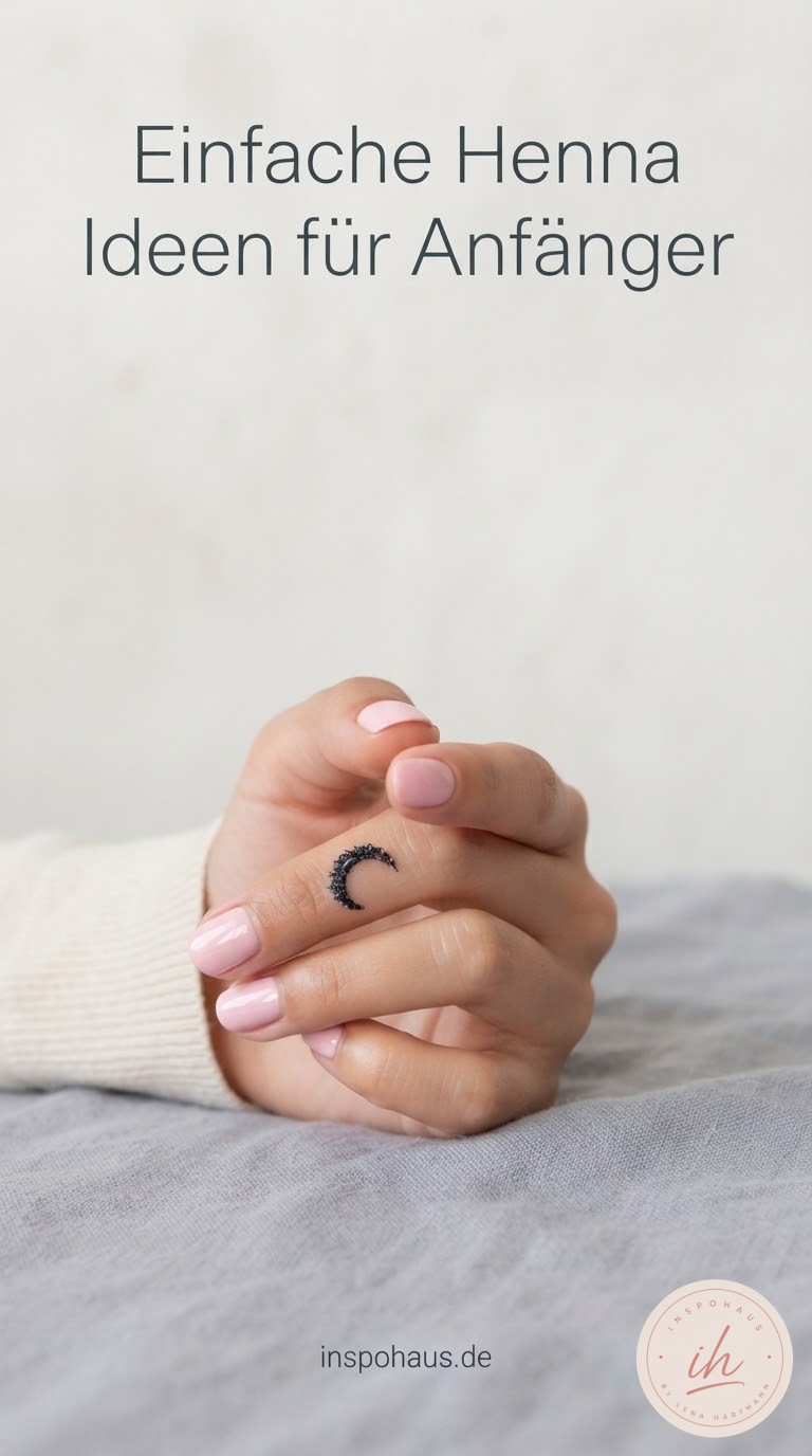 Einfache Henna Ideen für Anfänger