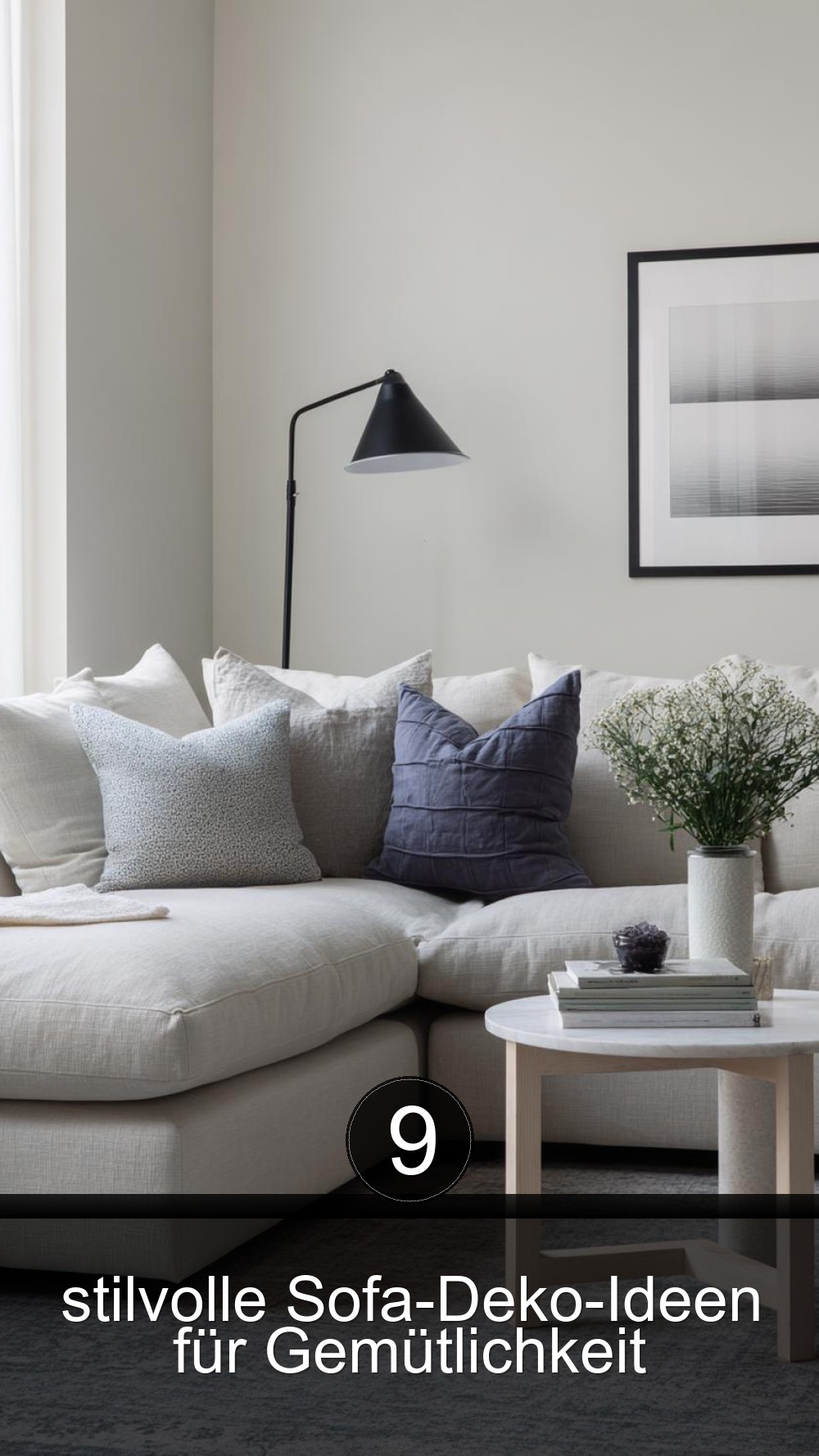 9 stilvolle Sofa-Deko-Ideen für Gemütlichkeit