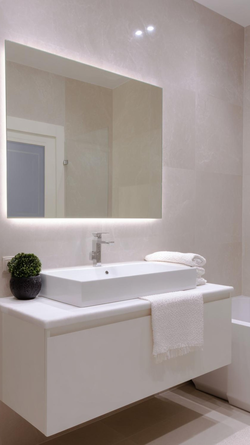 40 stilvolle Spiegeldeko Ideen fürs Bad