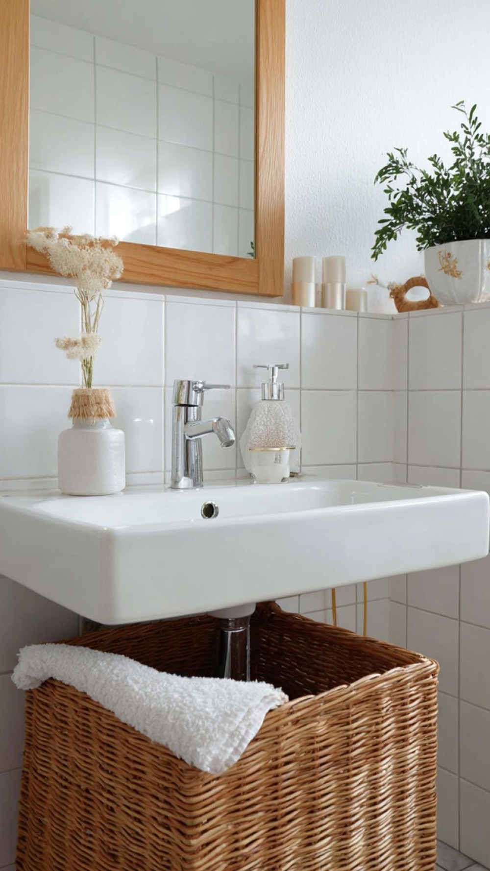 40 Moderne Badezimmer-Deko-Ideen mit Fokus auf Spiegel