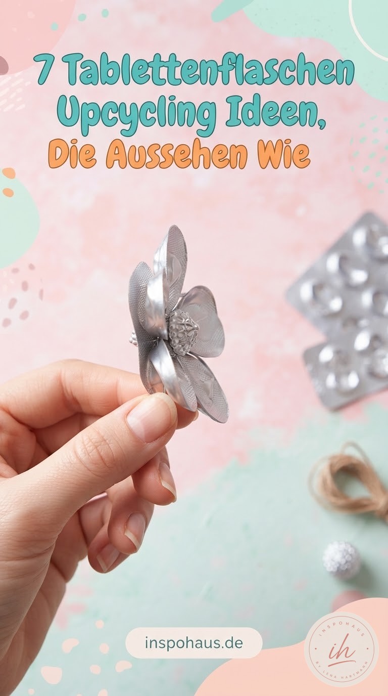 7 Tablettenflaschen Upcycling Ideen, Die Aussehen Wie