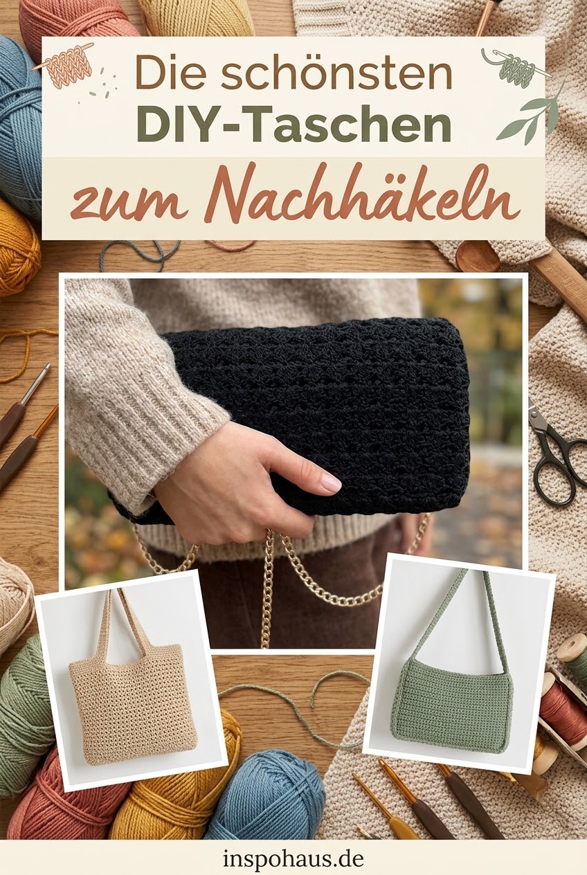 Die schönsten DIY-Taschen zum Nachhäkeln
