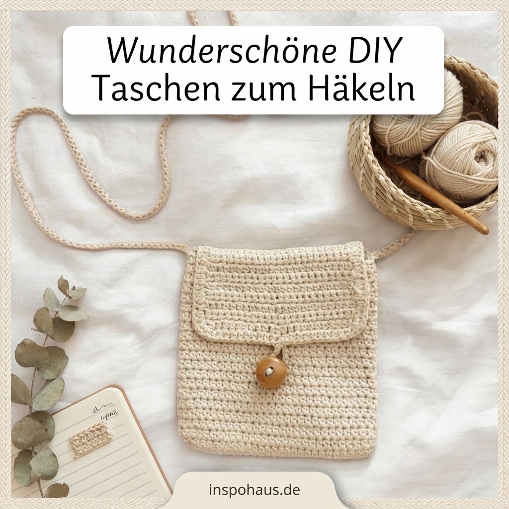 Wunderschöne DIY Taschen zum Häkeln