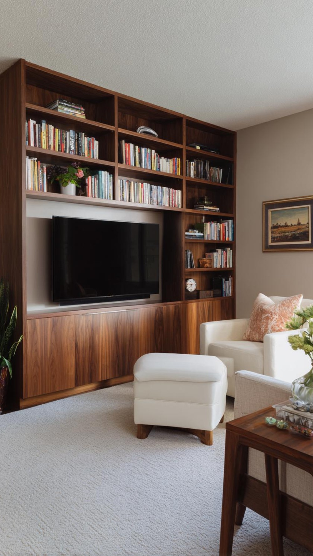 9 moderne TV-Wandgestaltungen für jeden Stil