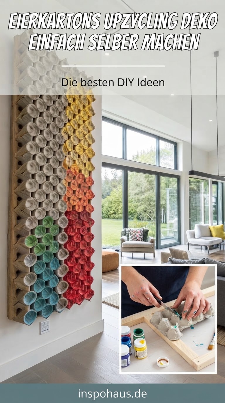 Eierkartons Upcycling Deko Einfach Selber Machen