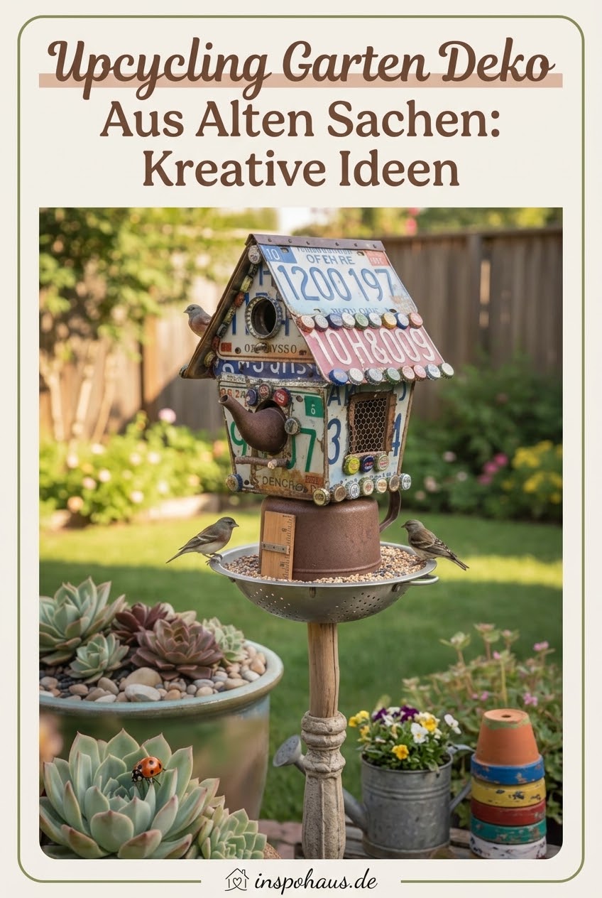 Upcycling Garten Deko Aus Alten Sachen: Kreative Ideen