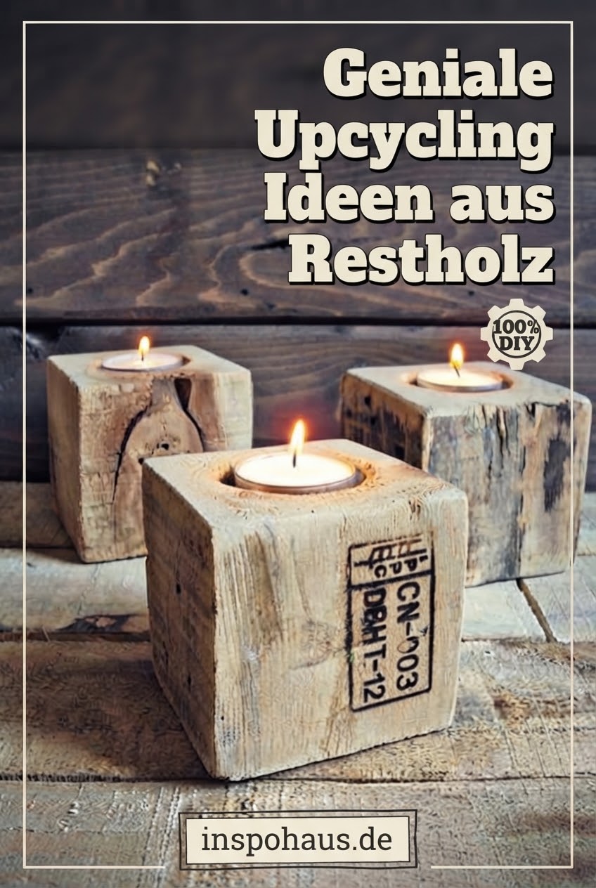 Geniale Upcycling Ideen aus Restholz