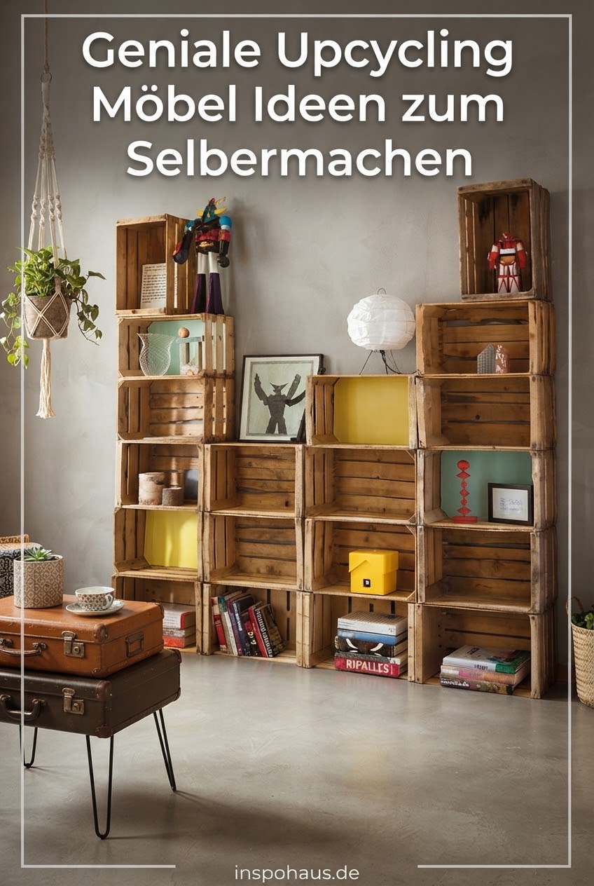 Geniale Upcycling Möbel Ideen zum Selbermachen