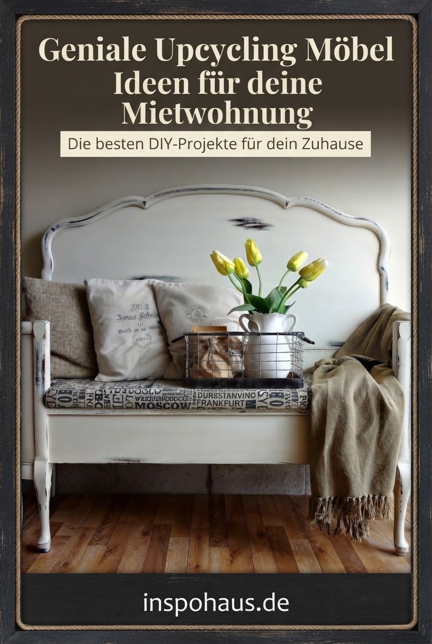 Geniale Upcycling Möbel Ideen für deine Mietwohnung