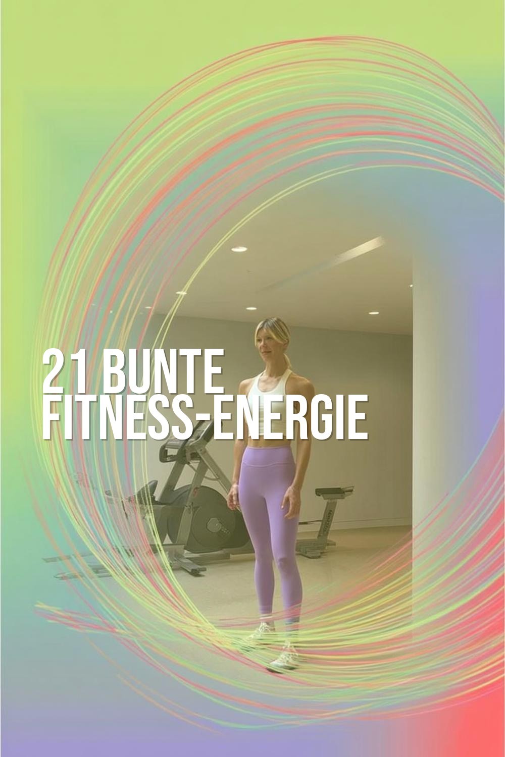 Bunte Fitness-Energie