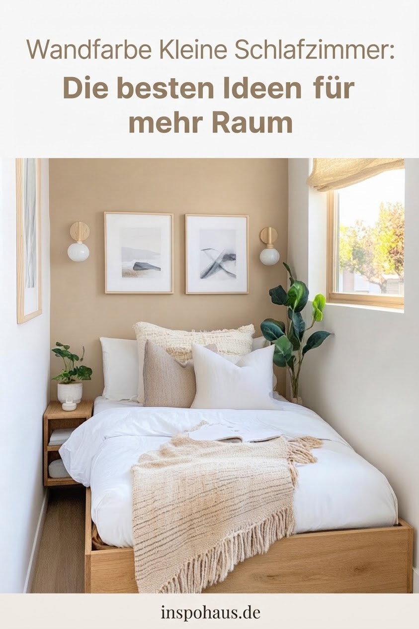 Wandfarbe Kleine Schlafzimmer: Die besten Ideen für mehr Raum