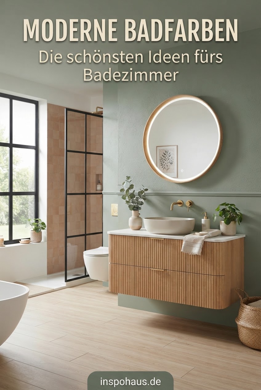 Moderne Badfarben: Die schönsten Ideen fürs Badezimmer