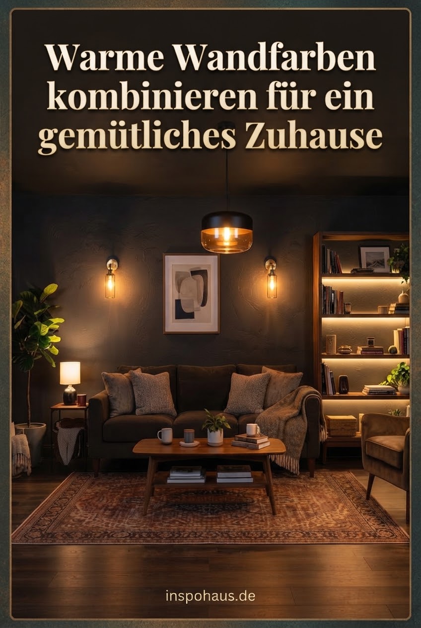 Warme Wandfarben kombinieren für ein gemütliches Zuhause