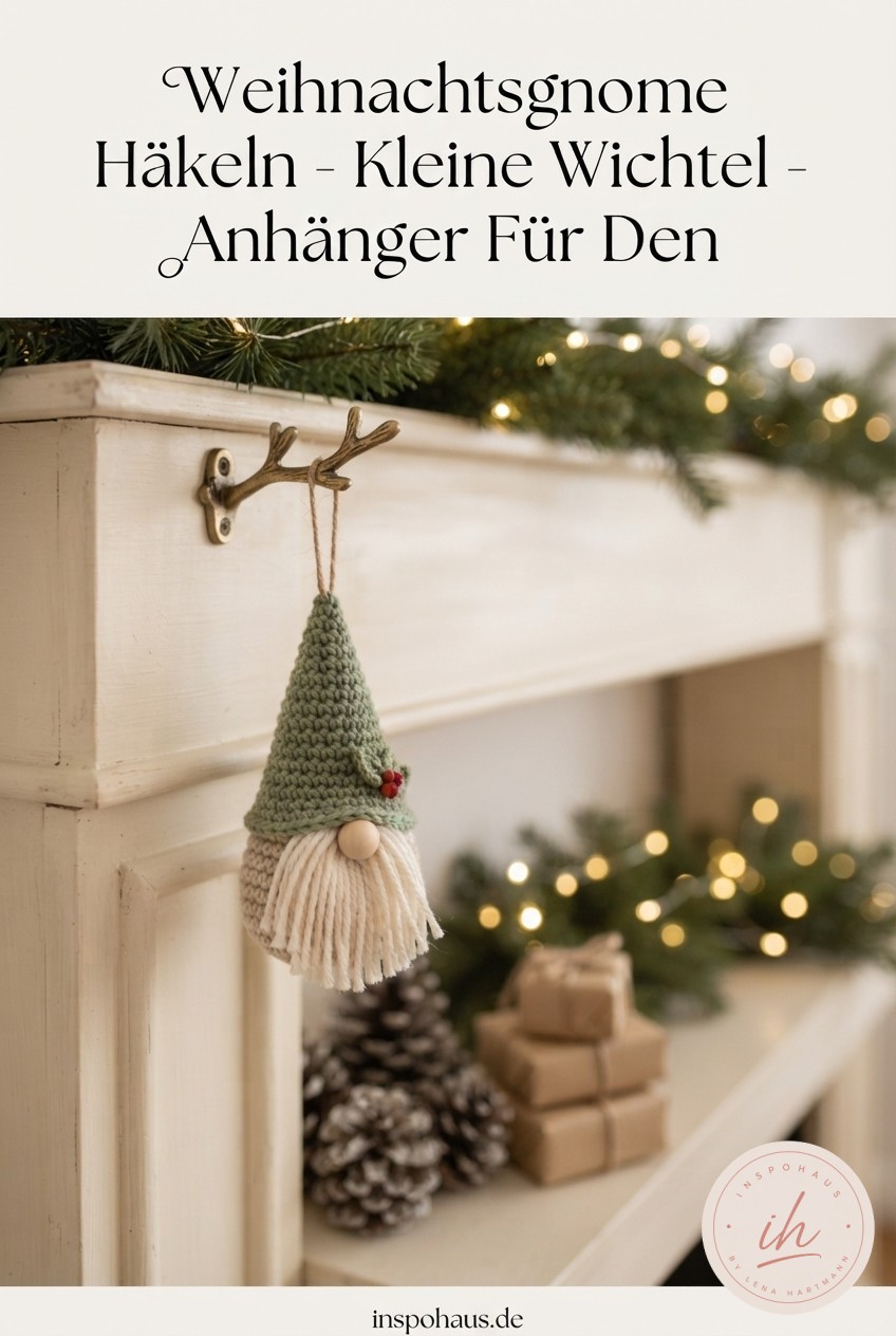 Weihnachtsgnome Häkeln - Kleine Wichtel - Anhänger Für Den