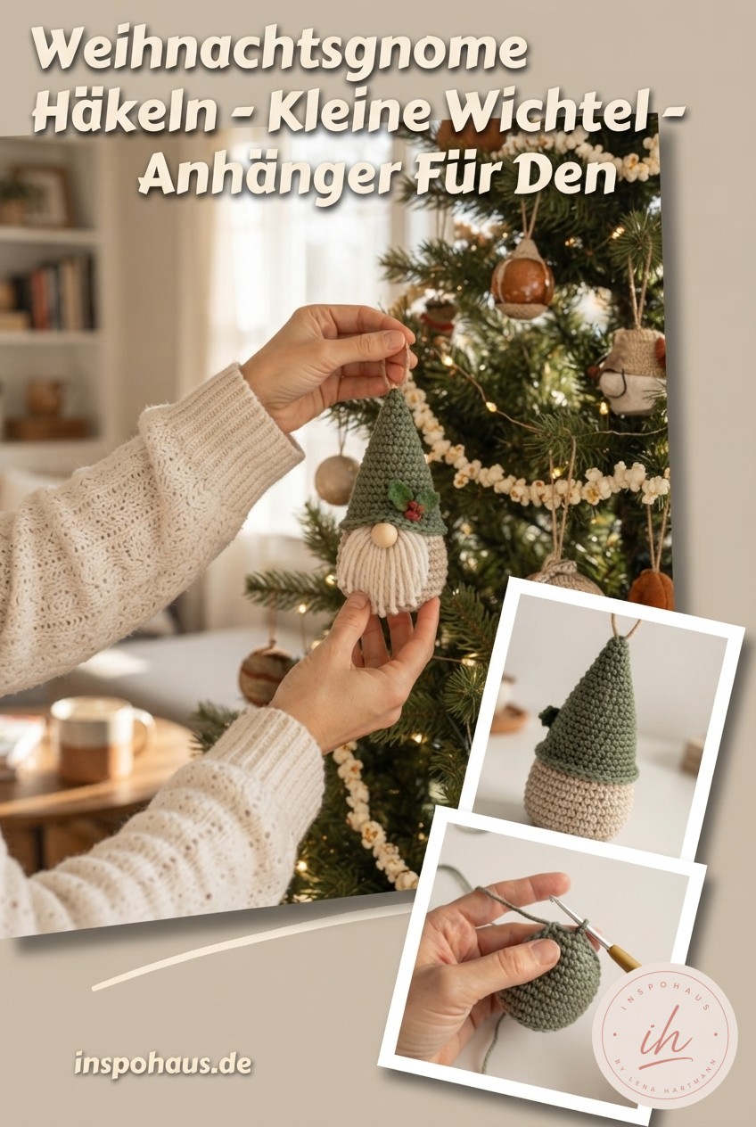 Weihnachtsgnome Häkeln - Kleine Wichtel - Anhänger Für Den