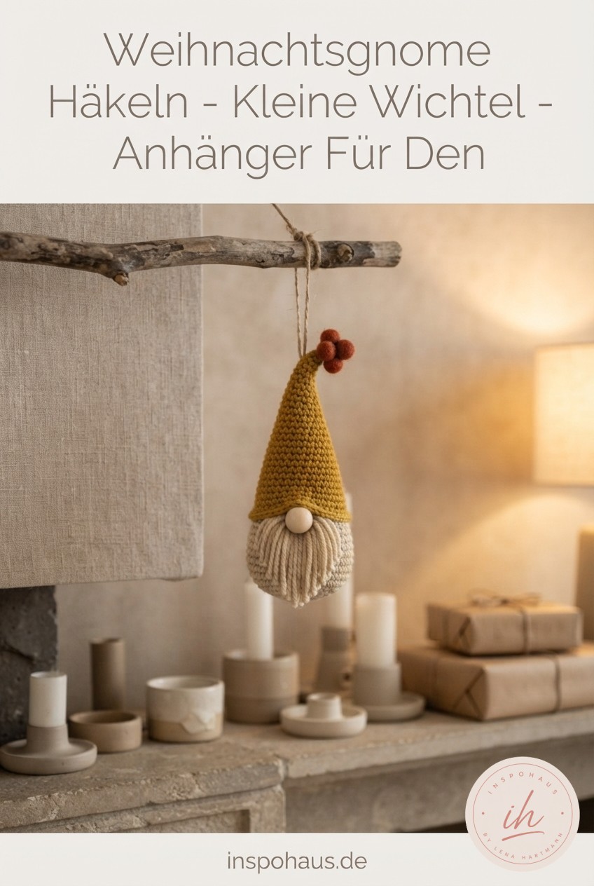 Weihnachtsgnome Häkeln - Kleine Wichtel - Anhänger Für Den