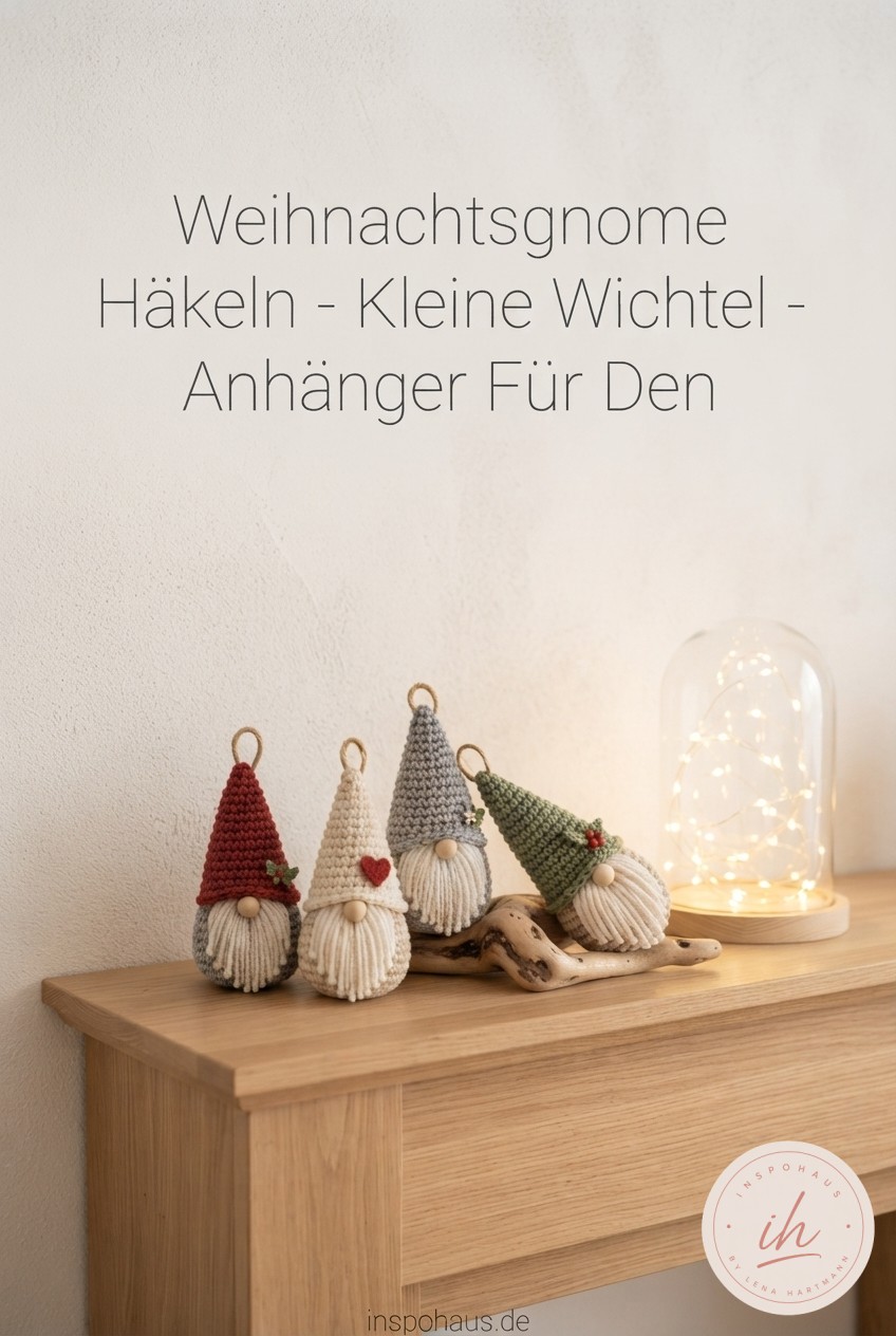 Weihnachtsgnome Häkeln - Kleine Wichtel - Anhänger Für Den