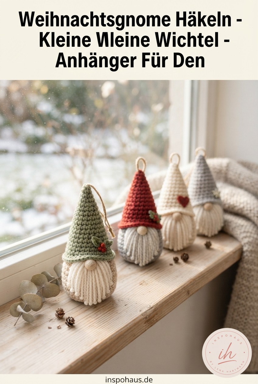 Weihnachtsgnome Häkeln - Kleine Wichtel - Anhänger Für Den