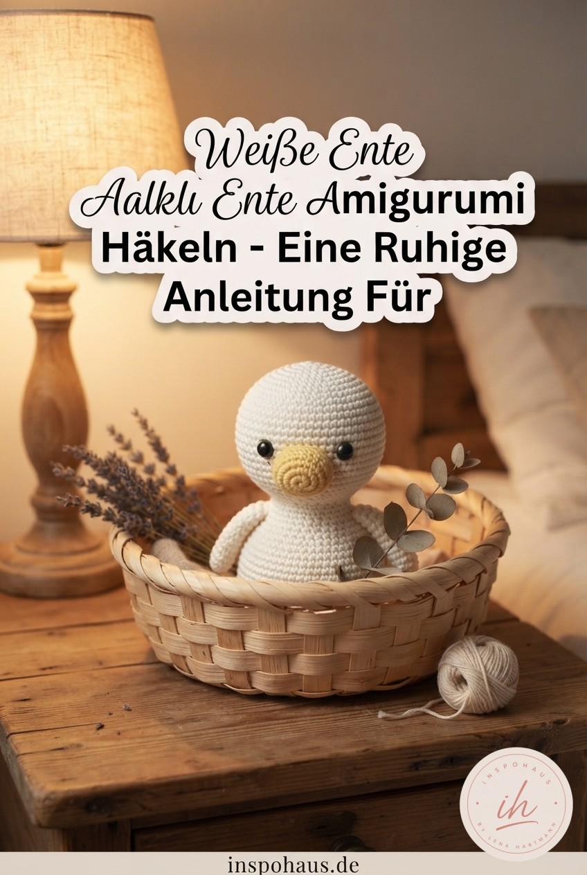 Weiße Ente Amigurumi Häkeln - Eine Ruhige Anleitung Für