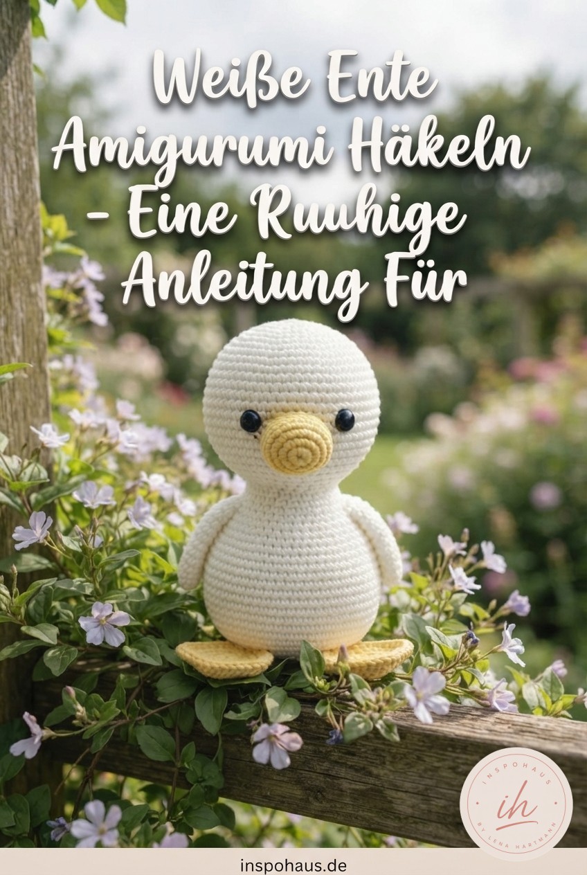 Weiße Ente Amigurumi Häkeln - Eine Ruhige Anleitung Für
