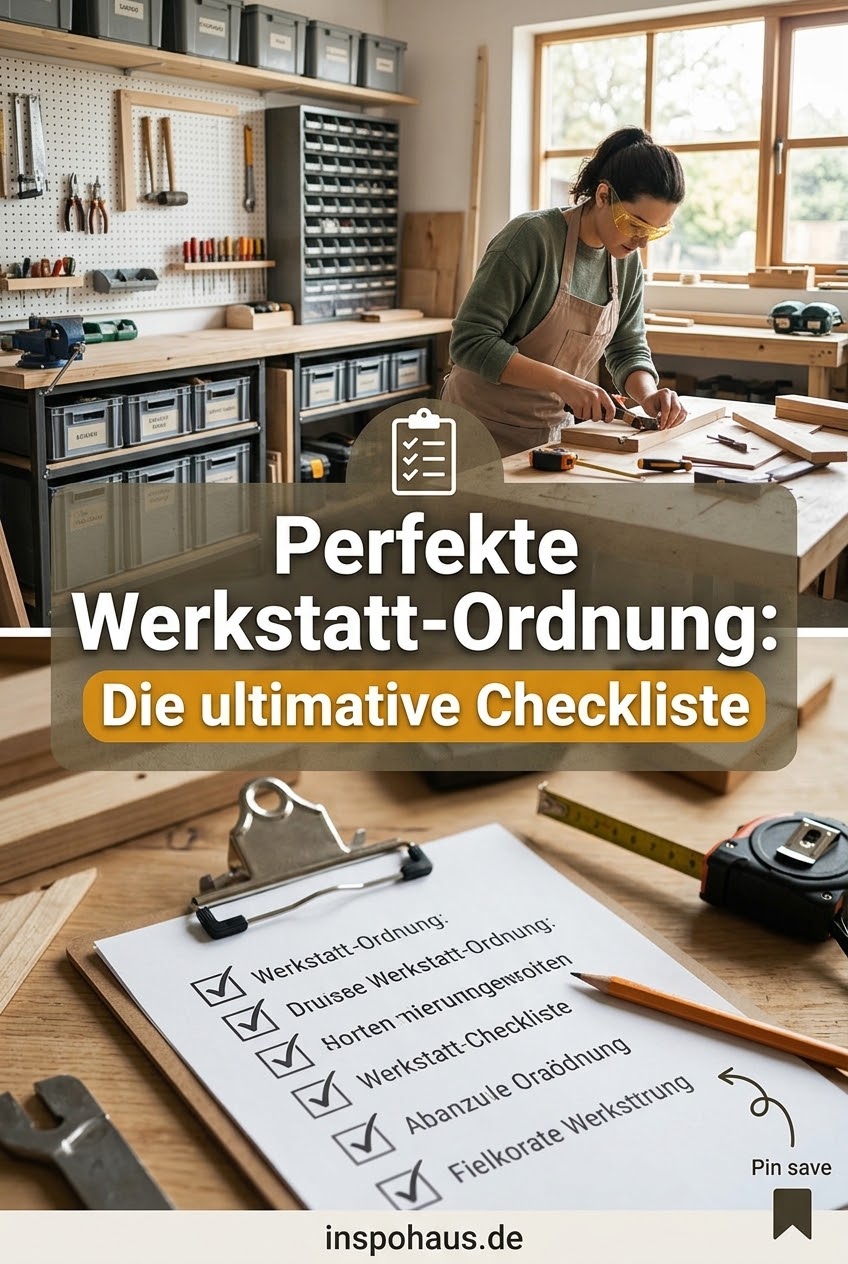 Perfekte Werkstatt-Ordnung: Die ultimative Checkliste