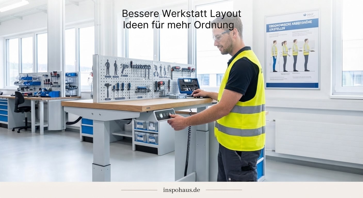 Bessere Werkstatt Layout Ideen für mehr Ordnung