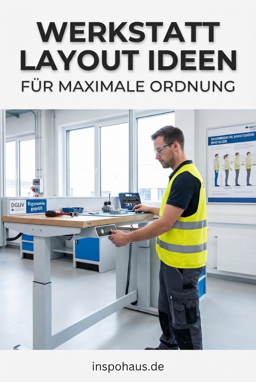 Werkstatt Layout Ideen für maximale Ordnung