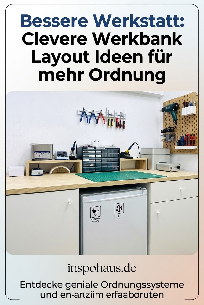 Bessere Werkstatt: Clevere Werkbank Layout Ideen für mehr Ordnung