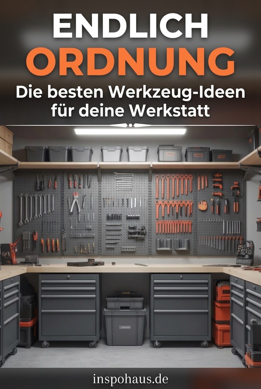 Endlich Ordnung: Die besten Werkzeug-Ideen für deine Werkstatt